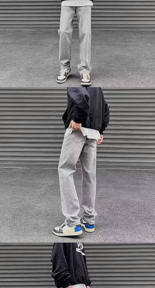 复古灰裤子怎么搭配图片大全