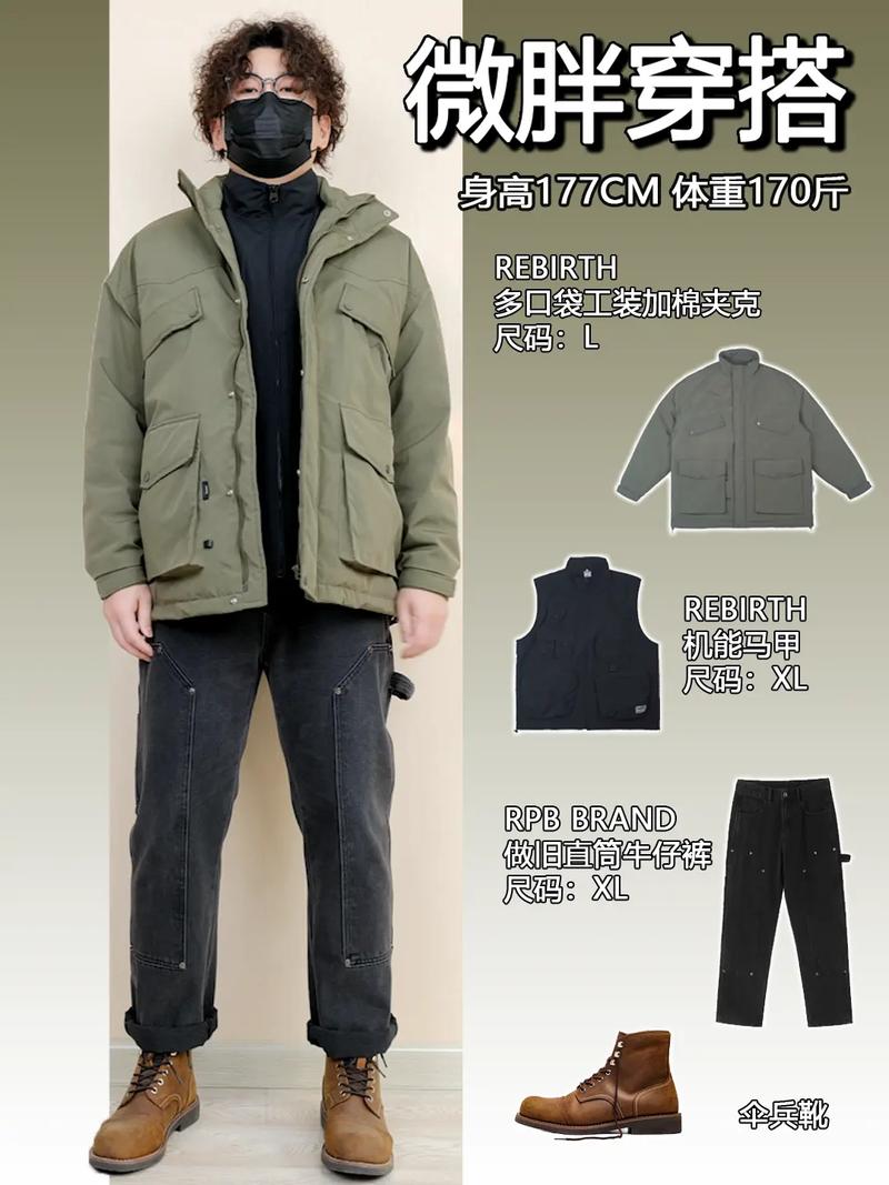 胖子冬天怎么搭配衣服图片