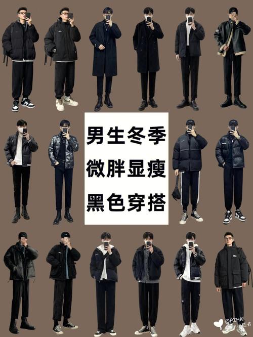 胖子冬天怎么搭配衣服图片