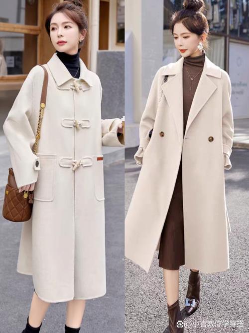 长款白色棉衣里面怎么搭配图片