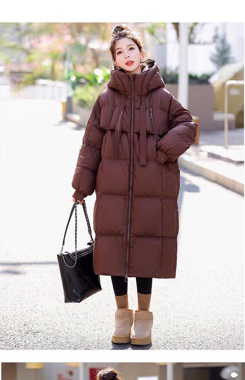 长款棉衣女怎么搭配鞋子好看图片欣赏
