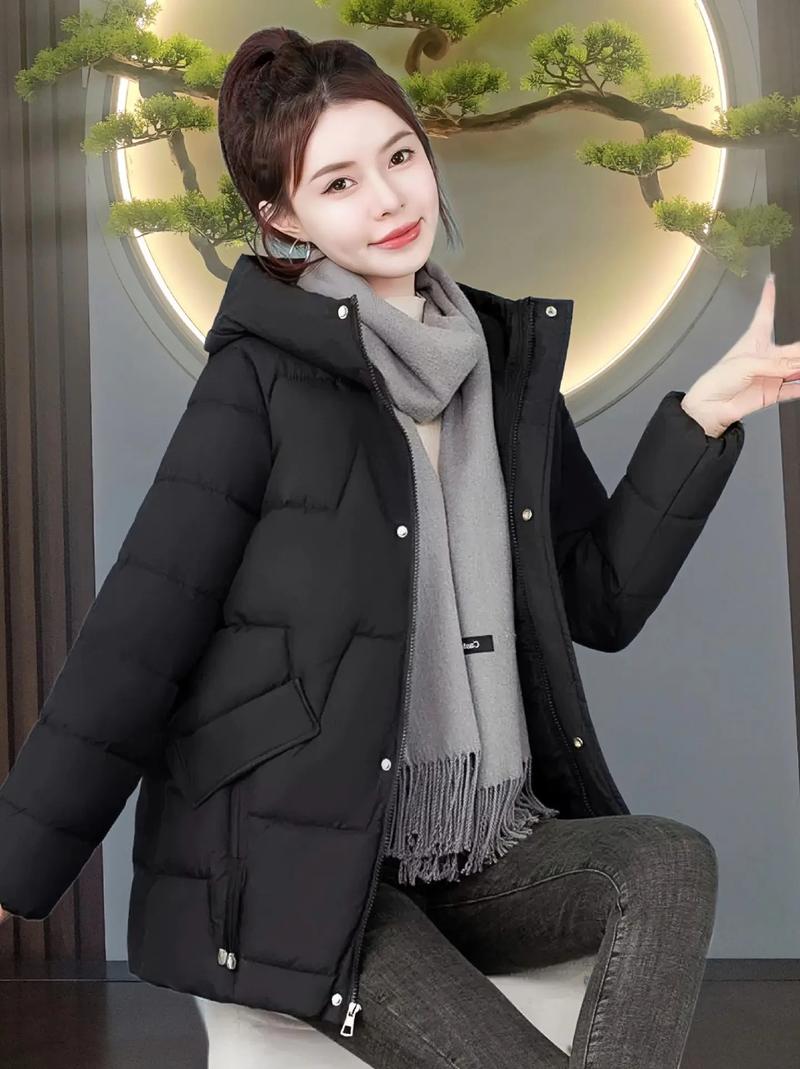 长款棉衣女怎么搭配鞋子好看图片欣赏