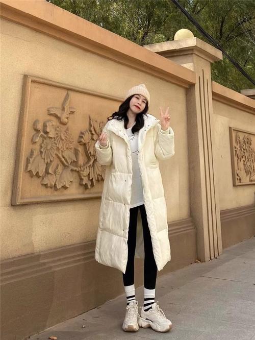 棉袄中长款怎么搭配图片欣赏