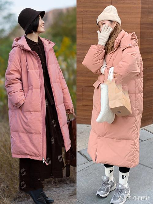 浅粉色无领薄羽绒服怎么搭配