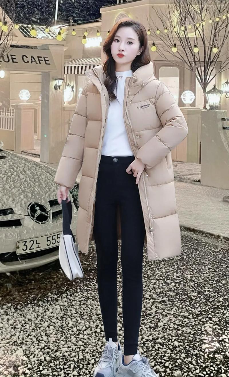长款棉衣女怎么搭配鞋子好看吗