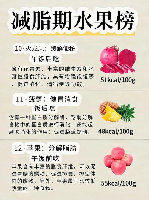 什么是减肥的最佳水果