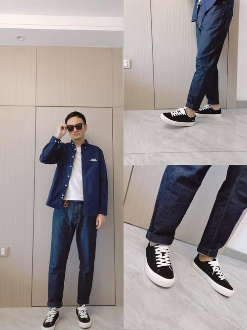 低帮板鞋配什么裤子