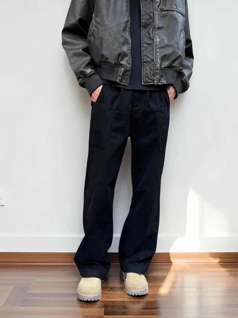 工装裤配什么鞋男