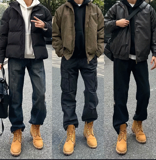 男生长靴 怎么搭配