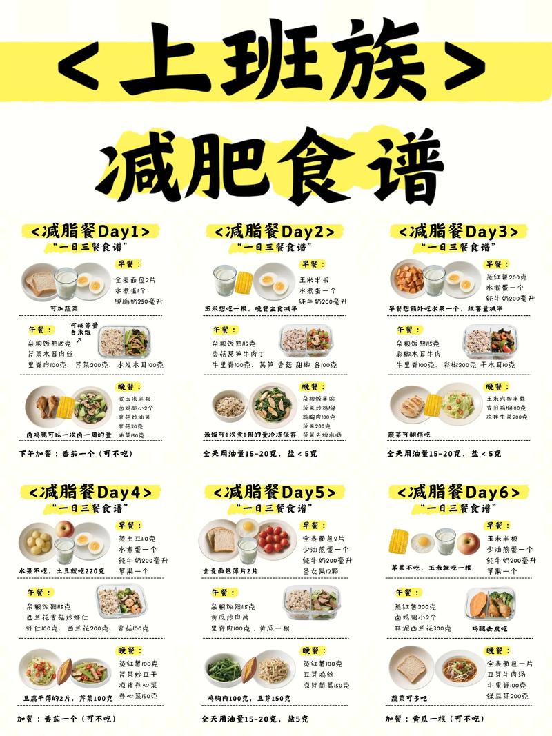 上班族减肥吃什么好