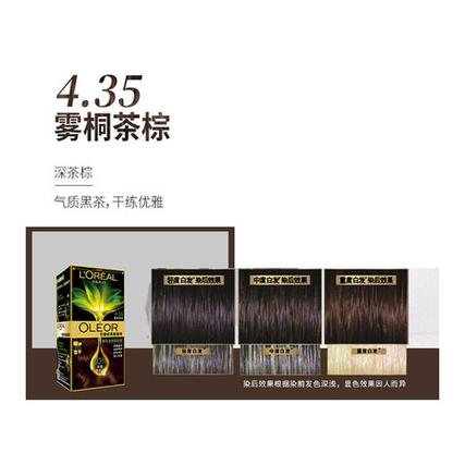 欧莱雅最新染膏