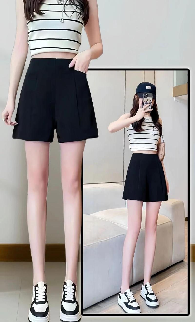 外穿短裤怎么搭配图片