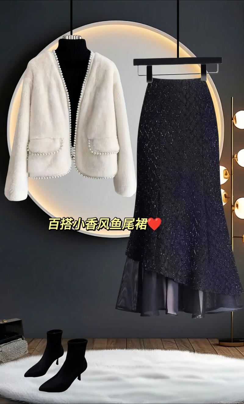 冬季银色裙子怎么搭配衣服好看吗