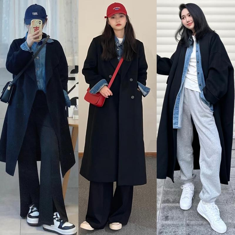 冬天穿长衬衫怎么搭配什么裤子好看图片欣赏