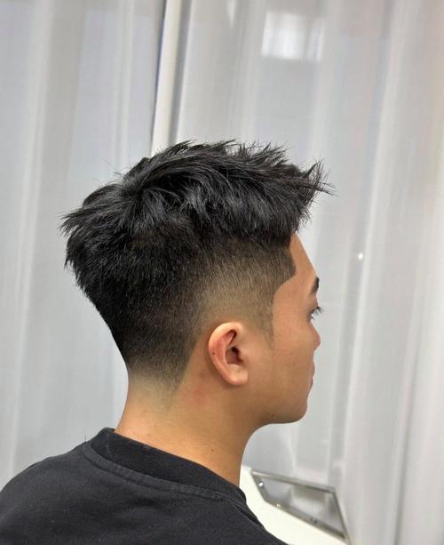 圆脸适合什么头型男