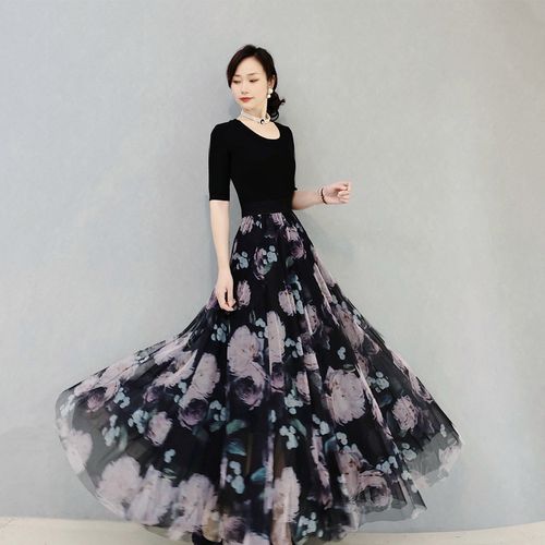 最新交谊舞长裙