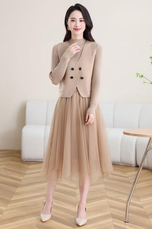 冬天长裙子怎么搭配图片大全