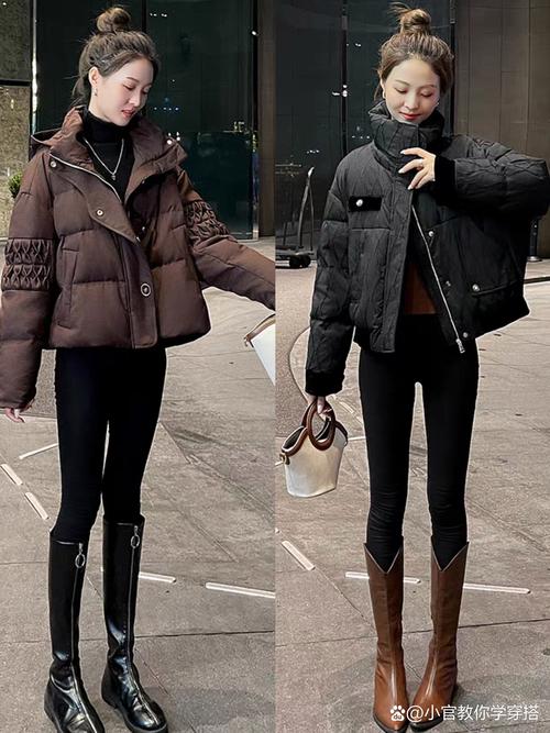 冬天裤子衣服怎么搭配图片女生图片