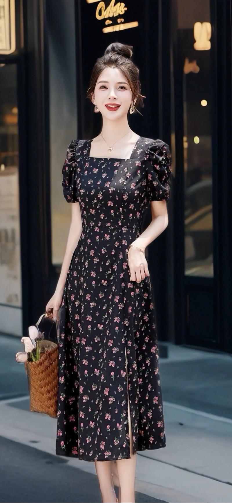 碎花裙什么颜色好看