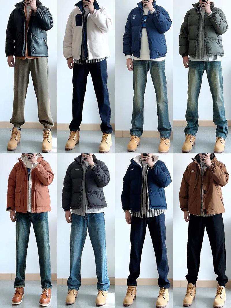 冬季大黄靴怎么搭配