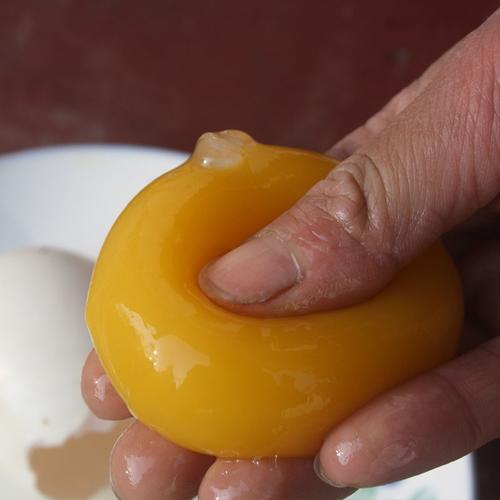 鹅蛋黄是什么颜色