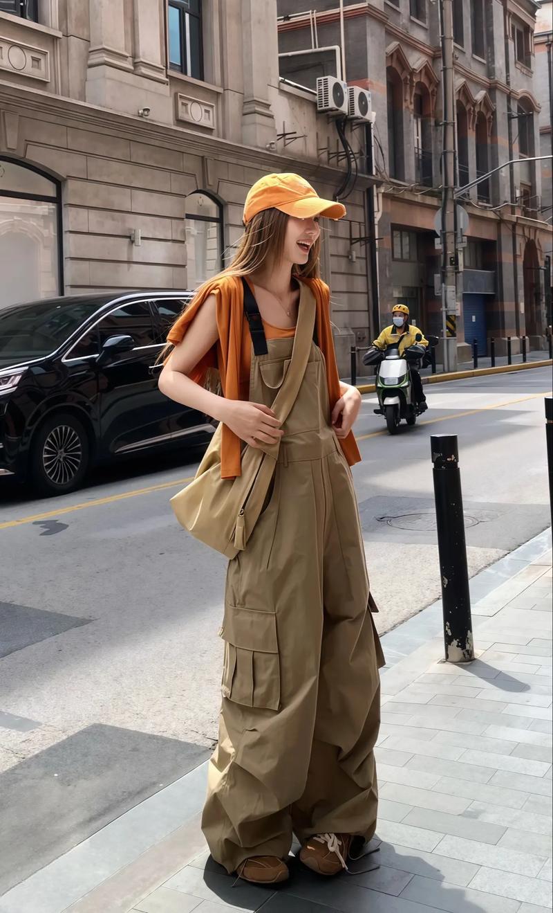 背带裤上衣怎么穿搭配