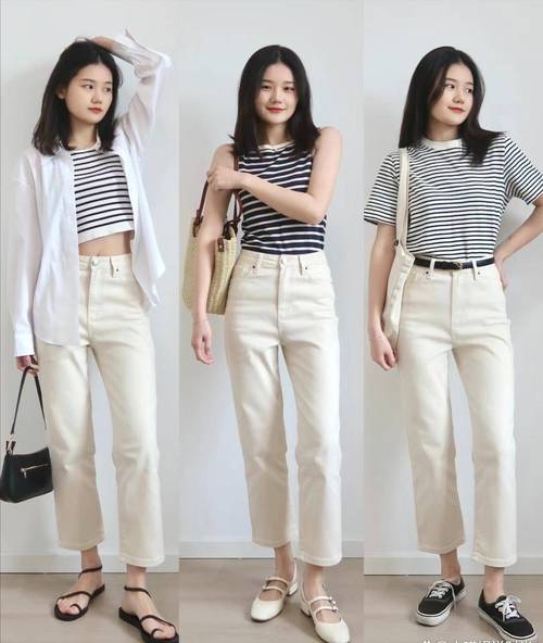 白色休闲裤 怎么搭配鞋子