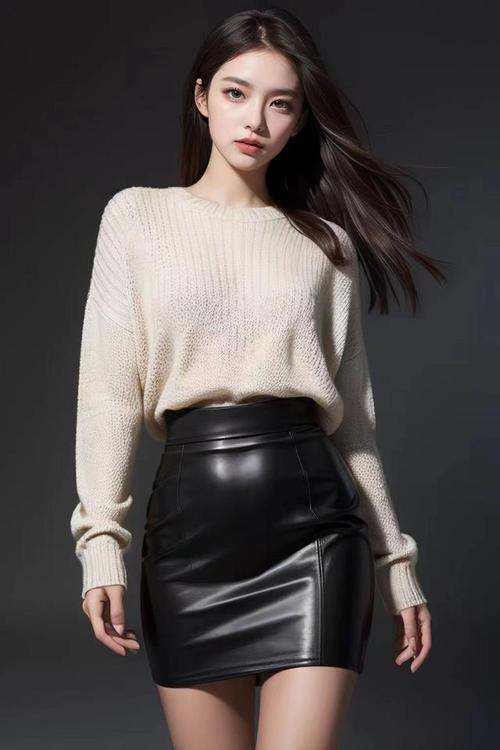 小皮裙怎么搭配衣服好看图片