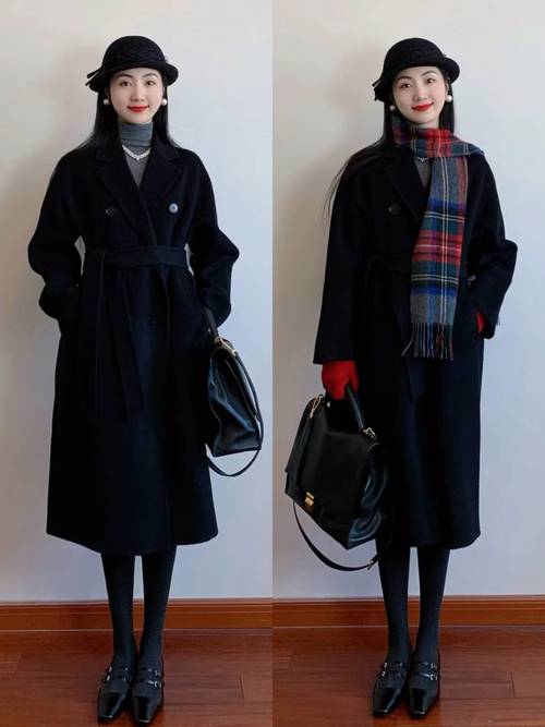 黑色风衣应该怎么搭配什么裤子