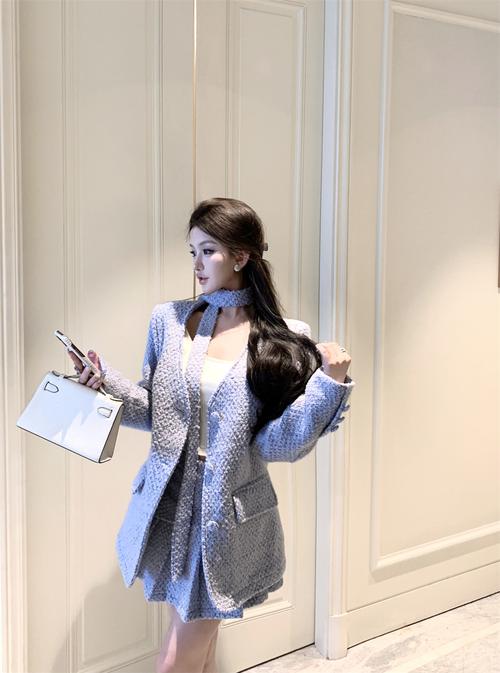 半身棉裙怎么搭配外套