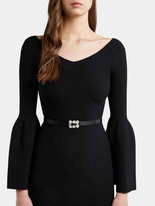 黑色皮带怎么搭配