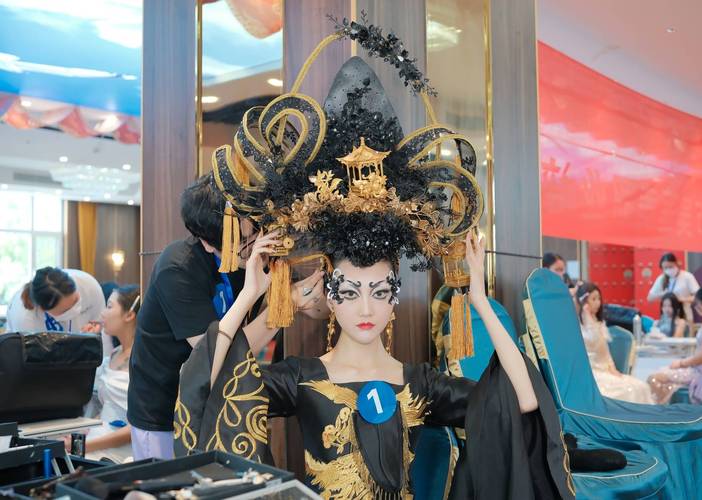 最新彩妆大赛作品图片