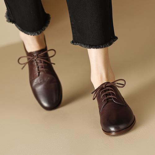 棕色牛津鞋怎么搭配