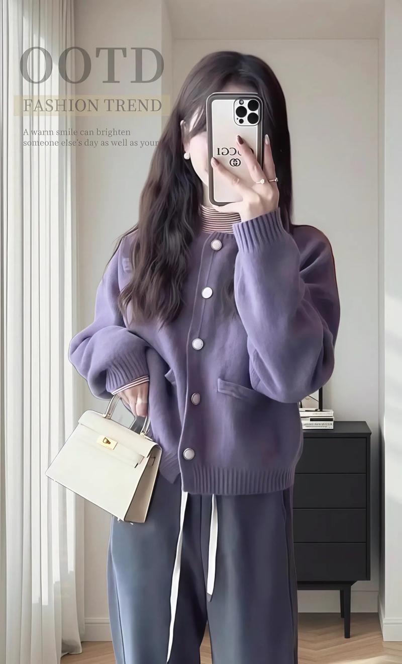 紫灰色的衣服怎么搭配