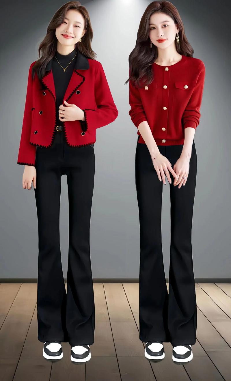 微喇叭裤配什么鞋子