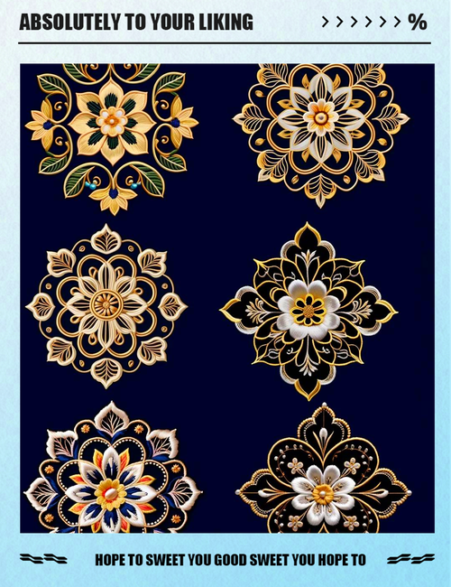 纹绣创意作品最新