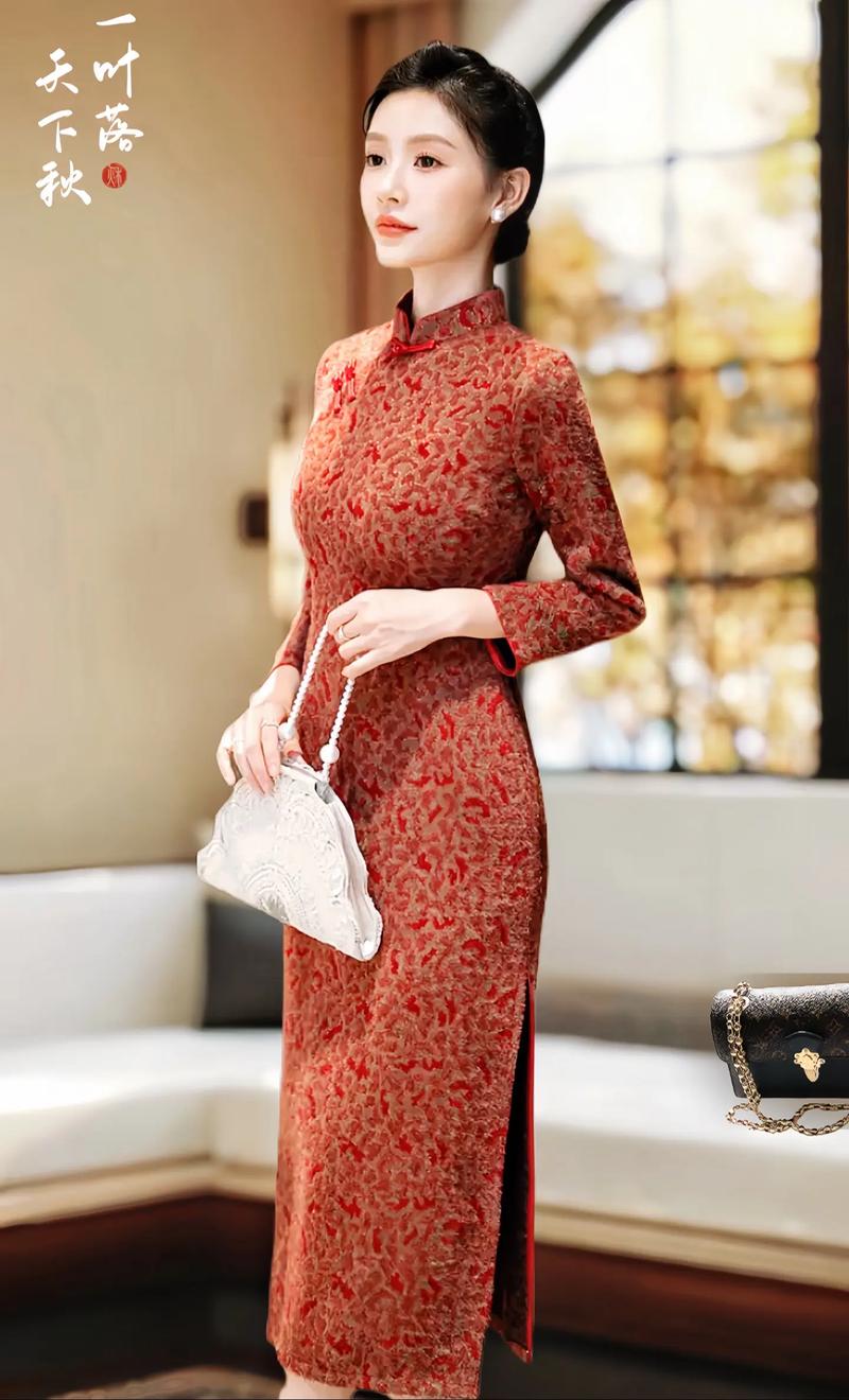 冬天旗袍怎么搭配鞋子