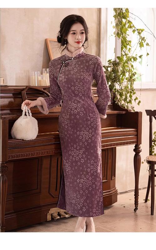 冬天旗袍怎么搭配鞋子