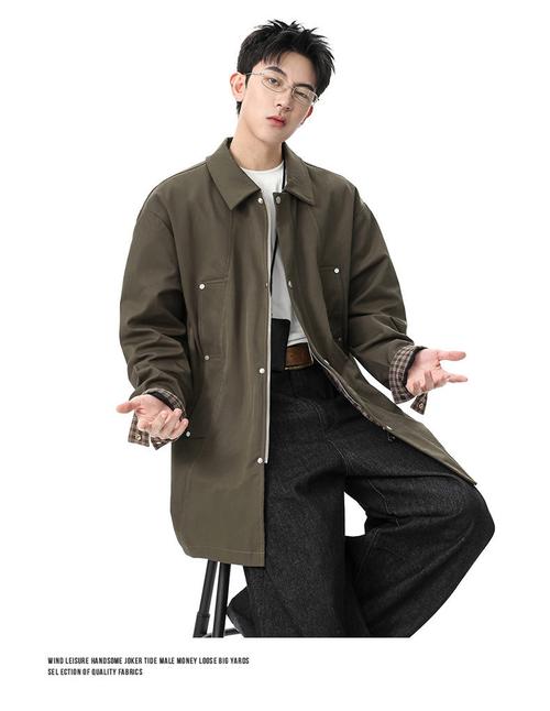 2025 男士风衣怎么搭配图片