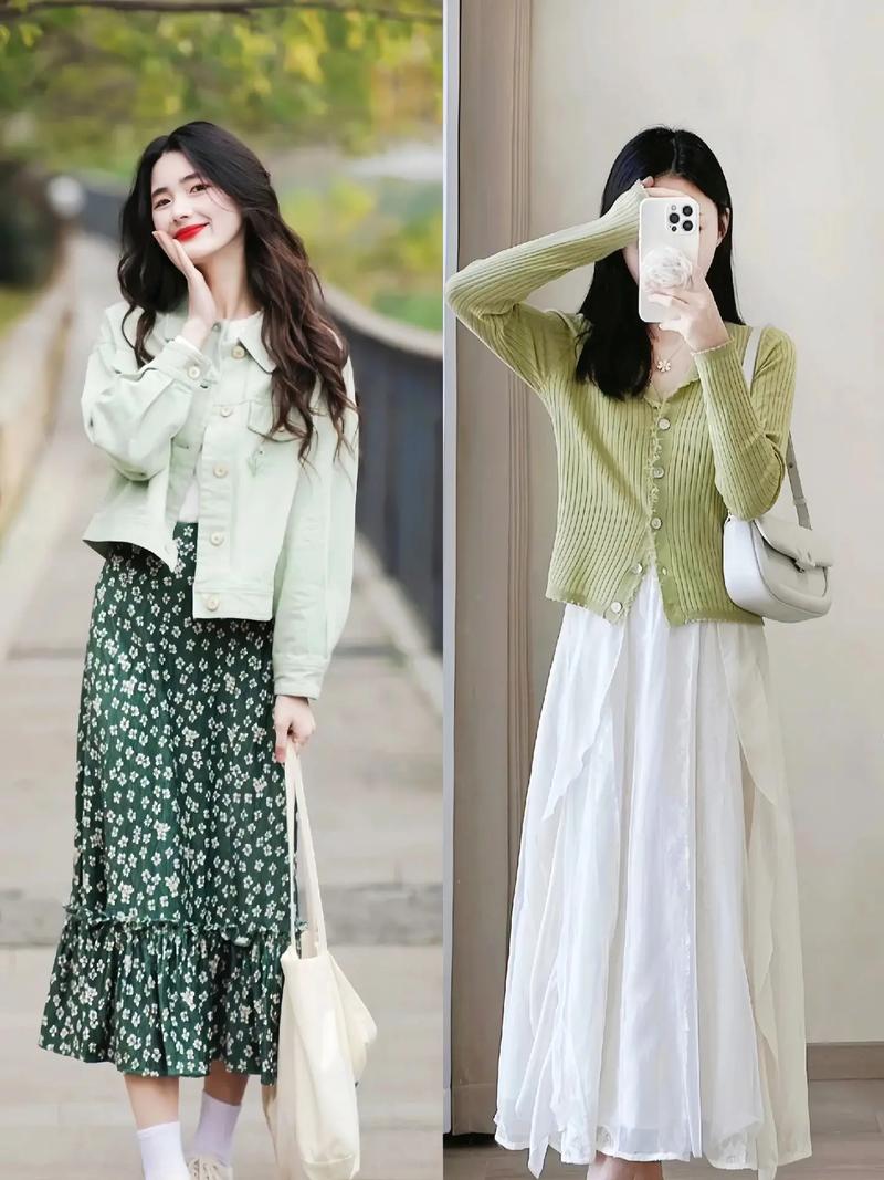 春天穿什么衣服图片