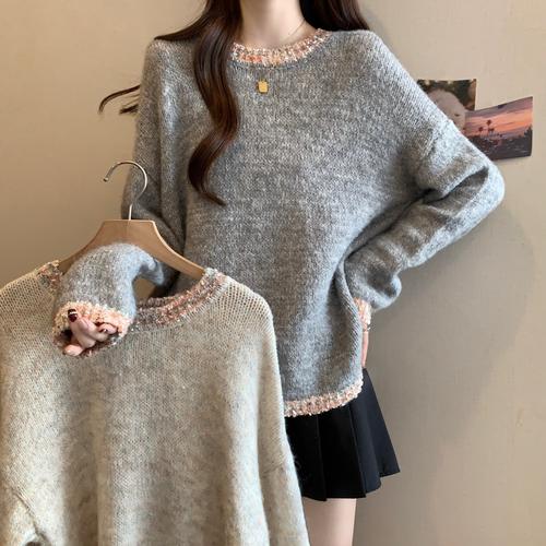 又厚又长还显胖的毛衣怎么搭配