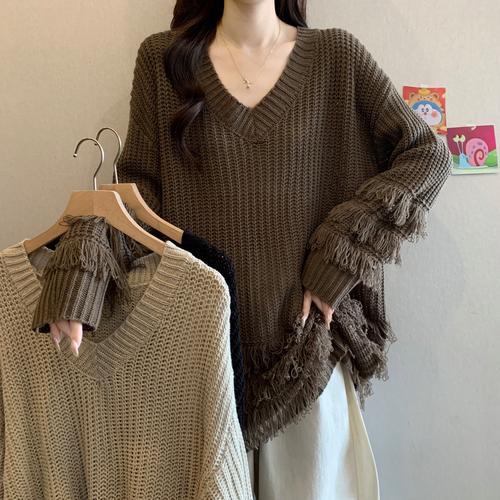 又厚又长还显胖的毛衣怎么搭配