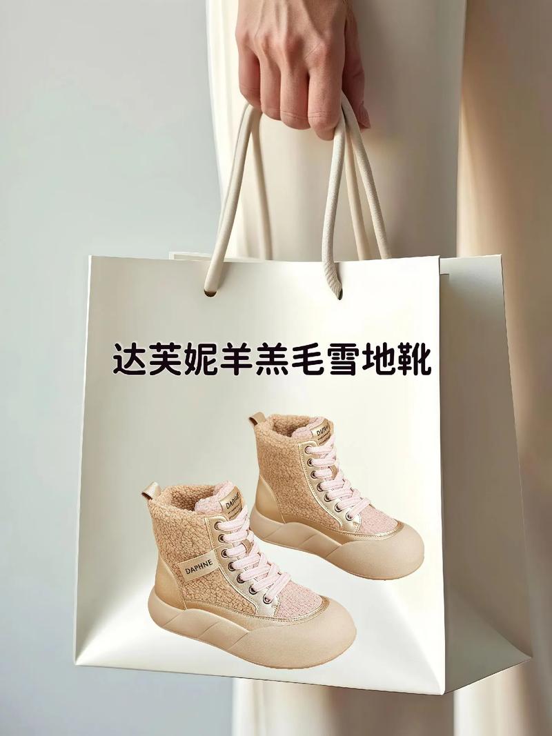 咖啡色雪地靴怎么搭配