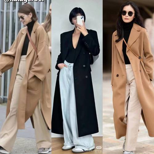 大衣小皮鞋怎么搭配