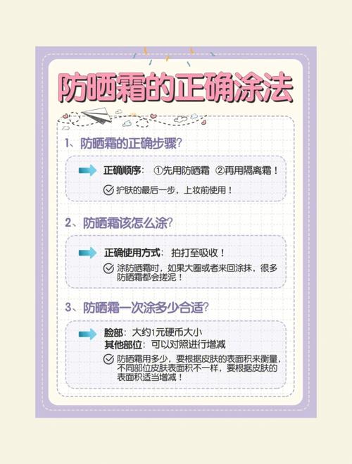 防晒霜什么时候擦