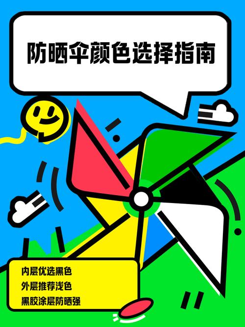 防晒伞什么颜色最防晒