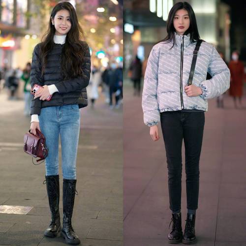 草绿色雪地靴怎么搭配图片