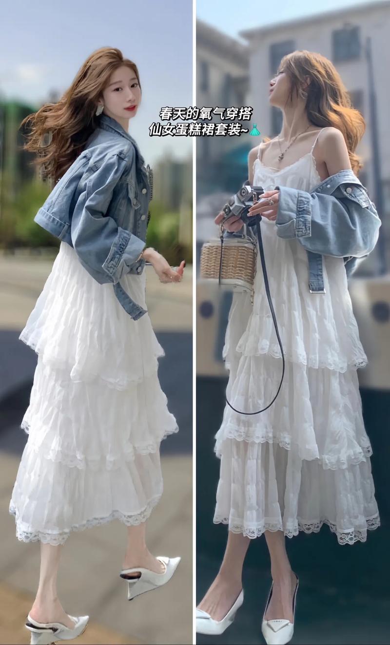 牛仔连衣裙配什么外套
