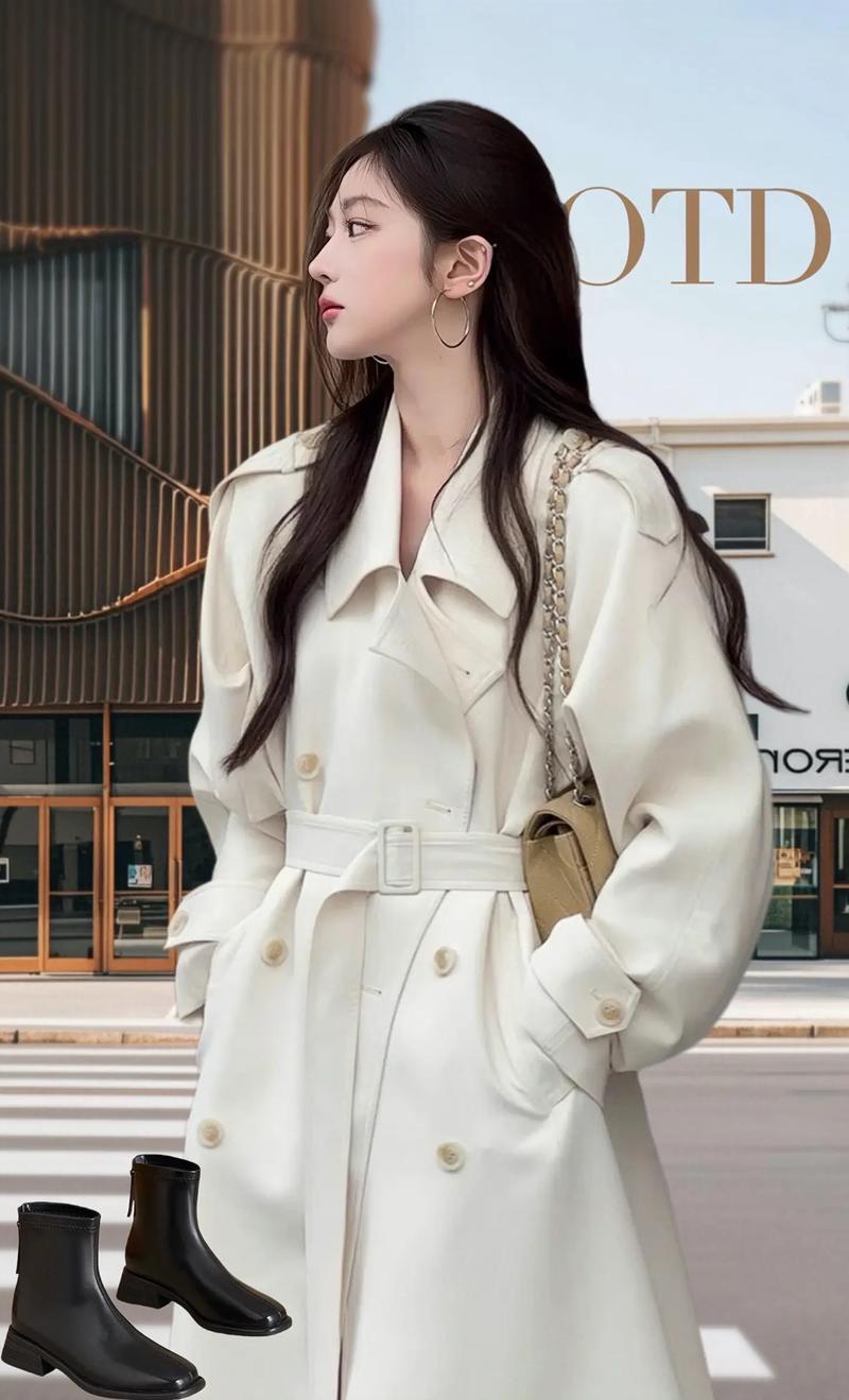 长款过膝大衣怎么搭配