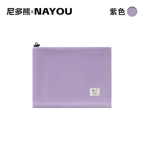 紫色的围巾怎么搭配衣服